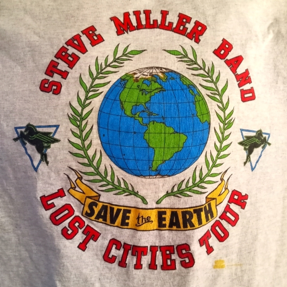 Vintage 1992 Steve Miller Band Lost Cities Concert Shirt XX-Large Tour T…